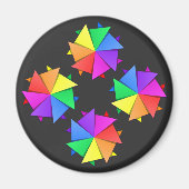 RegenbogenOrigami Magnet (Vorne)