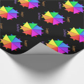 Regenbogenorogami Geschenkpapier (Ecke)