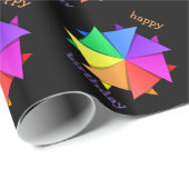 Regenbogenorogami Geschenkpapier (Rolleneckpunkt)