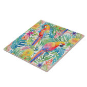 Regenbogenpapagei Fliese (Seite)