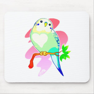RegenbogenParakeet Mousepad