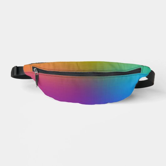 Regenbogenperle Bauchtasche (Vorderseite)