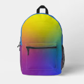 Regenbogenperle Bedruckter Rucksack (Vorderseite)