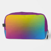 Regenbogenperle Waschbeutel (Vorderseite)