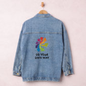 Regenbogenpfeile - Gehen Sie selbst Jeansjacke (Hangar)