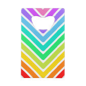 Regenbogenpfeile Geldbeutel Flaschenöffner (Rückseite)