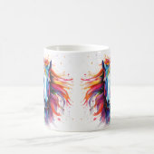 Regenbogenpferd Kaffeetasse (Mittel)
