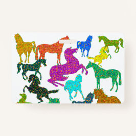 Regenbogenpferde - "Hübsch über Pferde!" Ausweis