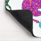 Regenbogenpferde - "Hübsch über Pferde!" Mousepad (Ecke)