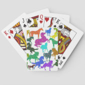 Regenbogenpferde - "Hübsch über Pferde!" Spielkarten (Rückseite)