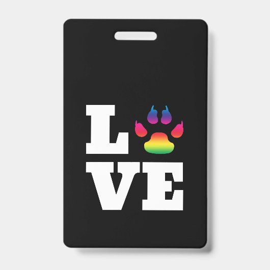 Regenbogenpflaster Ausweis (Vorderseite)