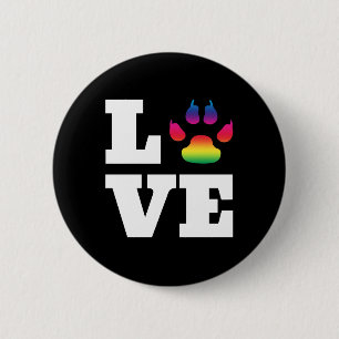 Regenbogenpflaster Button