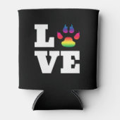 Regenbogenpflaster Dosenkühler (Vorderseite)