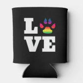 Regenbogenpflaster Dosenkühler (Rückseite)