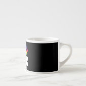 Regenbogenpflaster Espressotasse (Rechts)