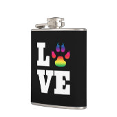 Regenbogenpflaster Flachmann (Links)