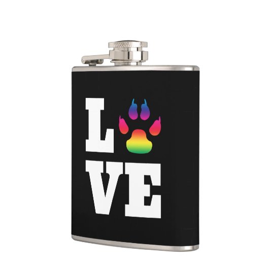 Regenbogenpflaster Flachmann (Links)