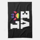 Regenbogenpflaster Handtuch (Vertikal)