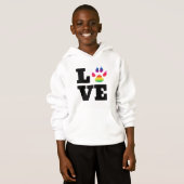 Regenbogenpflaster Hoodie (Vorne ganz)