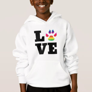 Regenbogenpflaster Hoodie