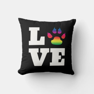 Regenbogenpflaster Kissen