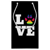 Regenbogenpflaster Kleine Geschenktüte (Rückseite)