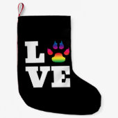 Regenbogenpflaster Kleiner Weihnachtsstrumpf (Vorderseite)