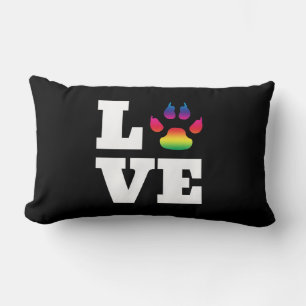 Regenbogenpflaster Lendenkissen