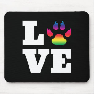 Regenbogenpflaster Mousepad