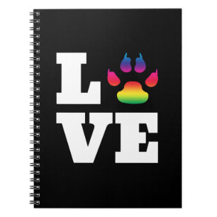 Regenbogenpflaster Notizblock