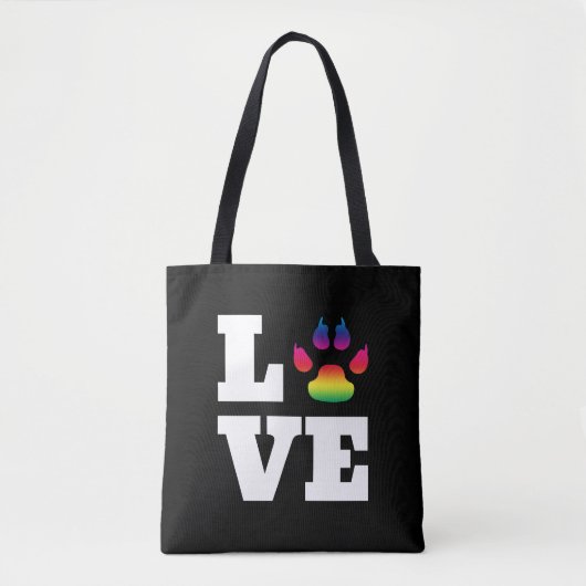 Regenbogenpflaster Tasche (Vorderseite)