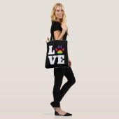 Regenbogenpflaster Tasche (Am Model)