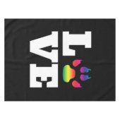 Regenbogenpflaster Tischdecke (Vorderseite (Horizontal))