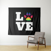 Regenbogenpflaster Wandteppich (Beispiel (Horizontal))