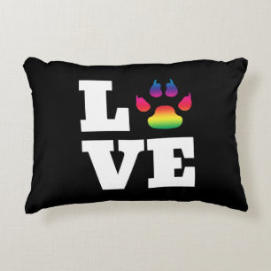 Regenbogenpflaster Zierkissen