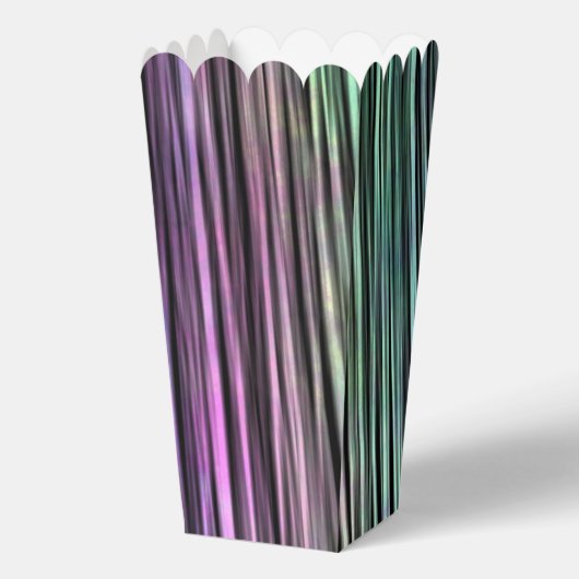 Regenbogenpinsel streicheln auf schwarz: geschenkschachtel (Vorderseite)