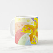 Regenbogenpinwheel-Tasse Kaffeetasse (Vorderseite Links)