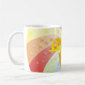 Regenbogenpinwheel-Tasse Kaffeetasse (Links)