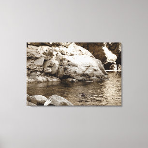 RegenbogenPool Leinwanddruck