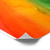 Regenbogenposter Poster (Ecke)