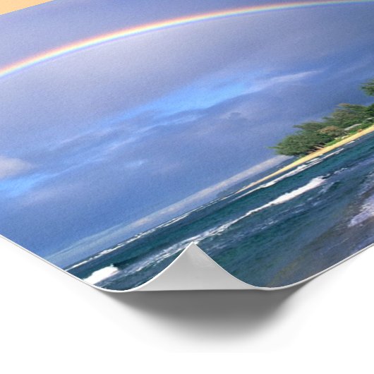 Regenbogenposter Poster (Ecke)