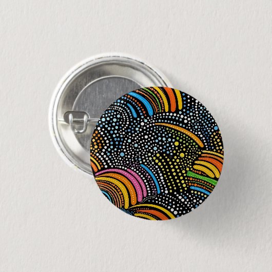 Regenbogenpresse Button (Vorne & Hinten)