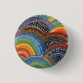 Regenbogenpresse Button (Vorderseite)