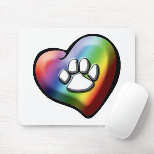 Regenbogenpresse Mousepad (Mit Mouse)