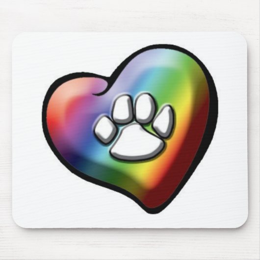 Regenbogenpresse Mousepad (Vorne)