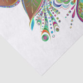 Regenbogenpresse Seidenpapier (Detail)