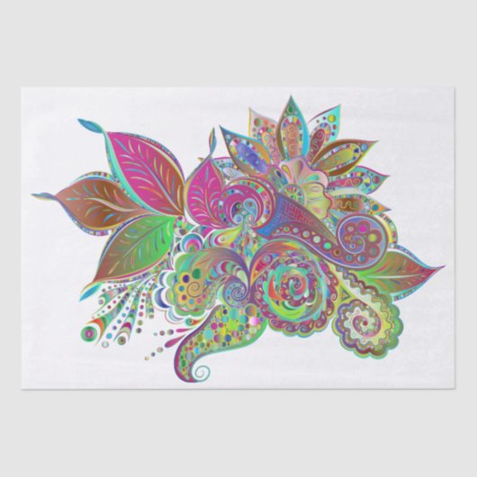 Regenbogenpresse Seidenpapier (Vorderseite)