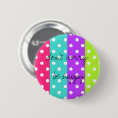 Regenbogenpunkt Button (Vorne & Hinten)