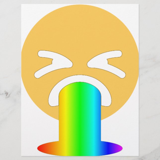 Regenbogenpuppe Emoji (Vorderseite)