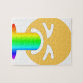 Regenbogenpuppe Emoji Puzzle (Horizontal)